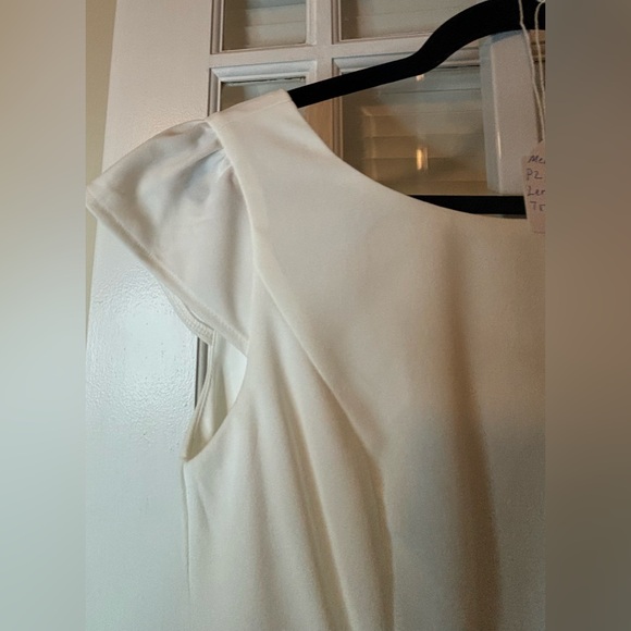 Lulus Ruffle Sleeve Dress With Train-Medium - Picture 11 of 16